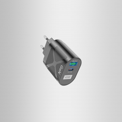 65W Stecker Ladegerät Quick Charger 3.0 Typ C Pd USB-Ladegerät mit QC 3.0 Portable