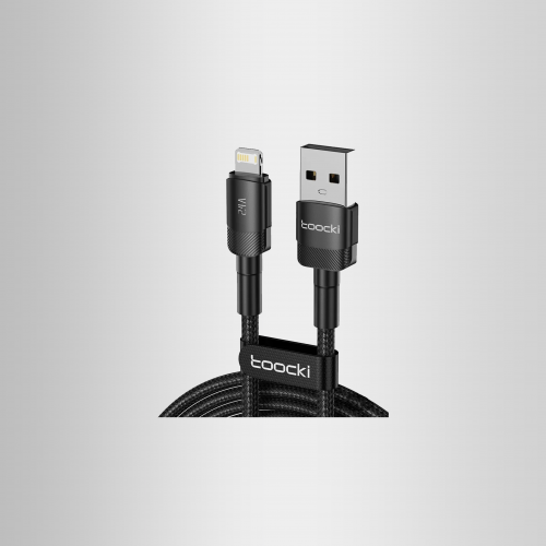 Ladekabel Lightning für USB-C Apple iphone 1M Schwarz